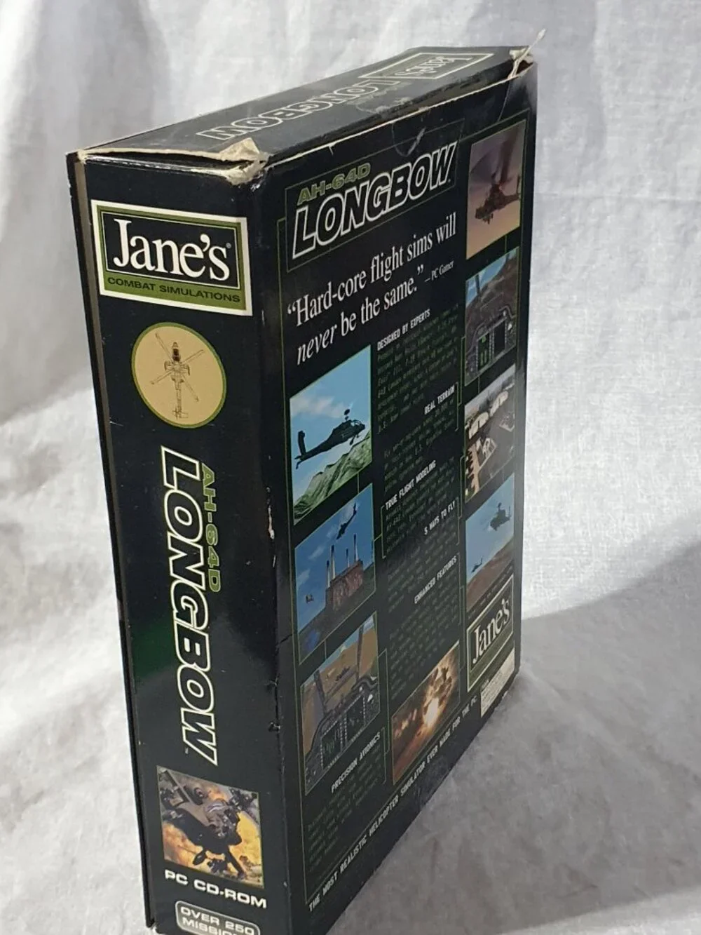 Jane's AH-64D Longbow Limited Ed. Big Box PC 1997 Complete CD ROM Classics